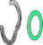 Комплект стопорных колец для фитингов, Meibes 3/4″ DN 20 / МЕ46203