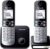 Радиотелефон Dect Panasonic KX-TG6812RUB (чёрный)