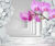 Фотообои листовые, Citydecor Орхидея 3D с защитным покрытием
