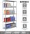 Стеллаж Brabix Ms Plus-200/30-5 291108