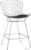 Стул Stool Group Bertoia BTY-24L-P6 CH/BL (хромированный с черной подушкой)