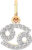 Подвеска из розового золота, ZORKA 440554.14K.R.ZZ