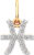 Подвеска из розового золота, ZORKA 440562.14K.R.ZZ