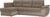 Угловой диван Лига диванов Нэстор прайм 103119 (левый, корфу/микровельвет, корфу 03/беж.)