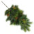 Ветка новогодняя, GreenDeco С шишками 4630079858217