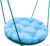 Подвесные качели M-Group Гнездо в оплетке 1.2м 17069903 (голубая подушка)