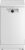 Отдельностоящая посудомоечная машина BEKO BDFS26020W