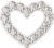 Подвеска из белого золота, ZORKA 4D0092.14K.W