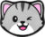 Коврик для ванной, ROXY-KIDS С эффектом памяти Антискользящий Кот 50×60 / RBMT-003