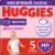 Подгузники-трусики детские, Huggies 5 для девочек 12-17кг