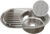 Мойка кухонная, Mixline Овал R 532305