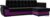 Угловой диван Лига диванов Нэстор прайм 103107 (правый, микровельвет, черный/фиолетовый)