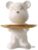 Статуэтка Merry Bear Home Decor Violent Bear Черное и белое 30001208