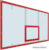 Баскетбольный щит Dinamika ZSO-002101 (красный)