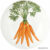 Тарелка глубокая Taitu Freedom Vegetable 1-85-D (оранжевый)