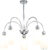 Подвесная люстра Escada Ode 686/5PL E14*60W Chrome