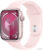Умные часы Apple Watch Series 9 45 мм (алюминиевый корпус, розовый/розовый, спортивный силиконовый ремешок M/L)