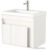 Дабер Тумба под умывальник 016 WeltWasser Deilbach 7517-60 Т16.6W.0.5_light (с подсветкой, белый древесный)