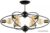 Люстра средней высоты Arte Lamp Glasgow A1963PL-6BK