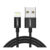 Кабель UGREEN USB-A 2.0-Lightning 2,4A (черный, 1м)