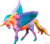 Фигурка Masai Mara Мир фэнтези. Фиолетовый единорог с крыльями MM206-446