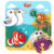 Развивающая игрушка, Mapacha Вкладыши. Морское приключение / 962000