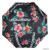 Складной зонт Moschino Hibiscus Black