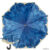 Складной зонт Pasotti Auto Georgin Blu Pelle