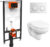 Унитаз подвесной с инсталляцией, VitrA 9842B003-7206