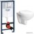 Унитаз подвесной Grohe Bau 39427000 + 39493000 + 38772001