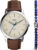 Наручные часы с украшением Fossil Minimalist FS5966SET
