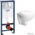 Унитаз подвесной Grohe Bau 39427000 + 39493000 + 38721001