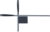 Бра, Arte Lamp Acrux A2217AP-2BK