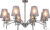 Подвесная люстра Escada Faith 694/8PL E14*40W Nickel