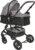 Детская универсальная коляска, Lorelli Alba Premium Opaline Grey / 10021422302