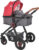 Детская универсальная коляска, Lorelli Alexa 3 в 1 Cherry Red / 10021292193