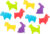 Набор ковриков для купания, ROXY-KIDS Animals / RBM-010-CC