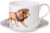 Чашка с блюдцем, Lefard Animal world. Лев / 590-404