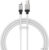 Кабель Baseus CoolPlay Series Fast Charging Data Cable 100W USB Type-A — USB Type-C (1 м, белый)