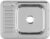 Мойка кухонная, IDDIS Basic BAS65PRi77