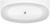 Ванна акриловая, BelBagno BB83-1700-W0