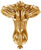 Ножки опорные, BelBagno BB-LEG-EAGLE-ORO