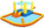 Водный игровой центр, Bestway Beach Bounce 53381