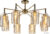 Люстра средней высоты Escada Divita 688/8P E14*40W Brass