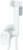 Гигиенический душ со смесителем, Gross Aqua Bidet Evo GA042602MW