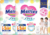 Подгузники-трусики детские, Merries Big XL