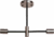 Потолочный светильник, Mirastyle BL-4658/2 SN+BK