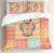 Комплект постельного белья, Ambesonne Сова в стиле пэчворк / bls_10821_single