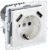 Розетка, IEK Brite BR-R14-16-U21-D21-K01