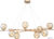 Подвесная люстра Escada Balance 1119/8S E14*40W Gold